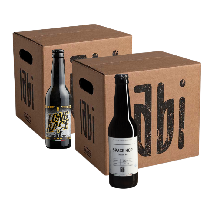 2 SCATOLE MISTE LONG RACE E SPACE HOP 33 CL